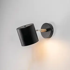 Adjustable Decorative Wall Light - Black