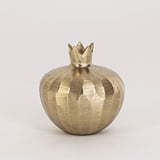Brass Pomegranate Decorative Object - Medium
