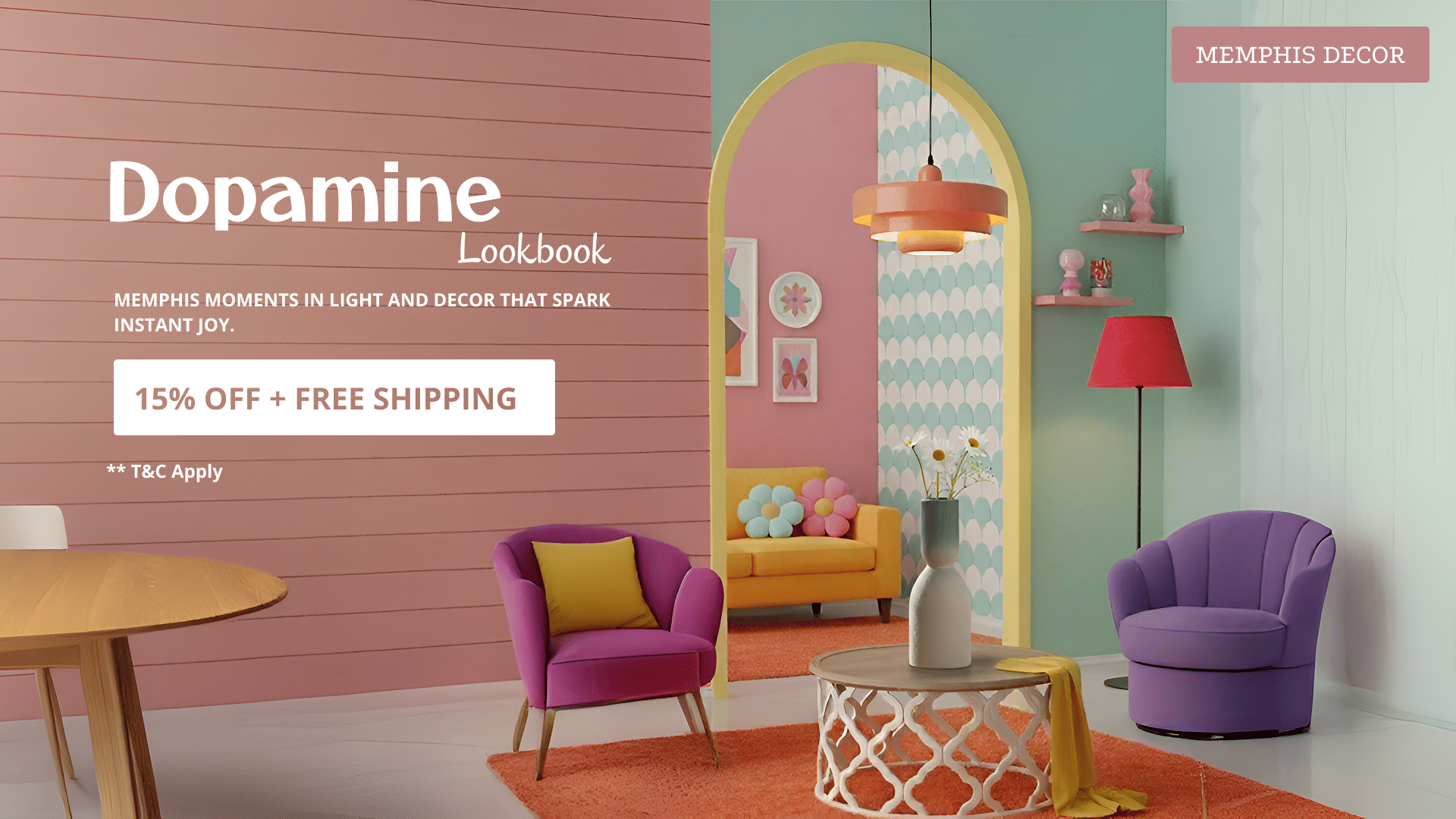 Dopamine Decor Banner