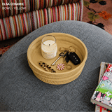Elsa Ceramic Bowl - Yellow