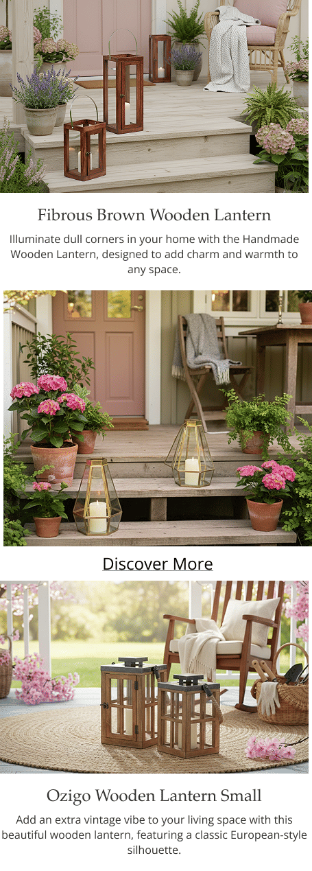 Garden Lanterns Banner