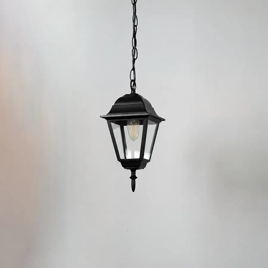 Mid-Century Outdoor Hanging Light - Small