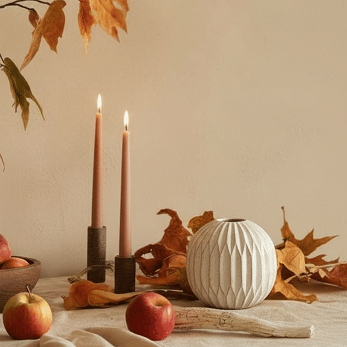 Ourea Rustic Vase - White