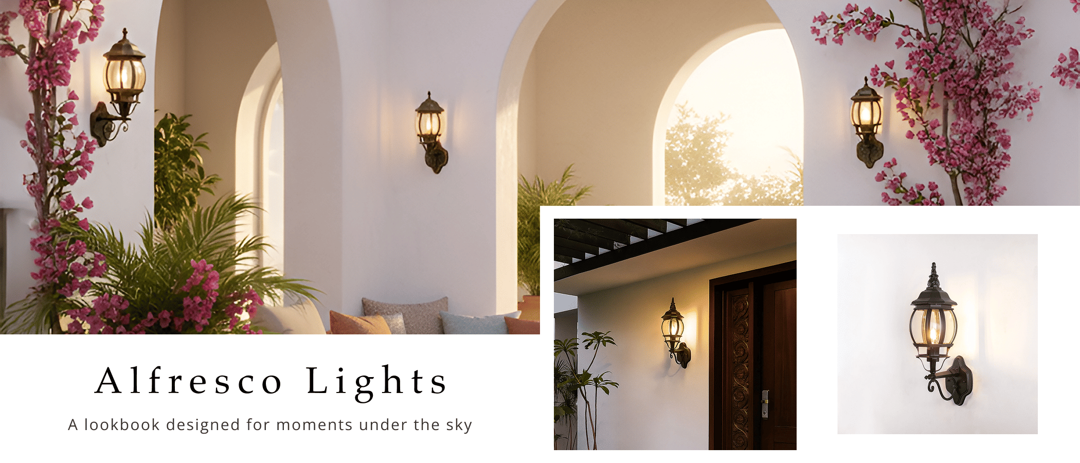 Outdoor Lighting Lookbook Banner