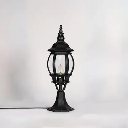 Pumpkin Outdoor Column Light - Large