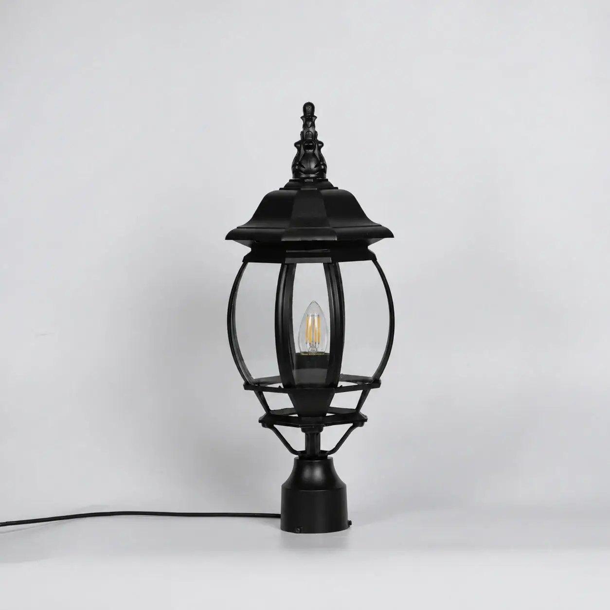 Pumpkin Outdoor Gate Light - Large