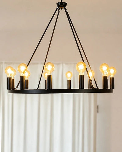 Wrought Iron Chandeliers