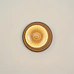 Celestial Fluted Art Wall Light