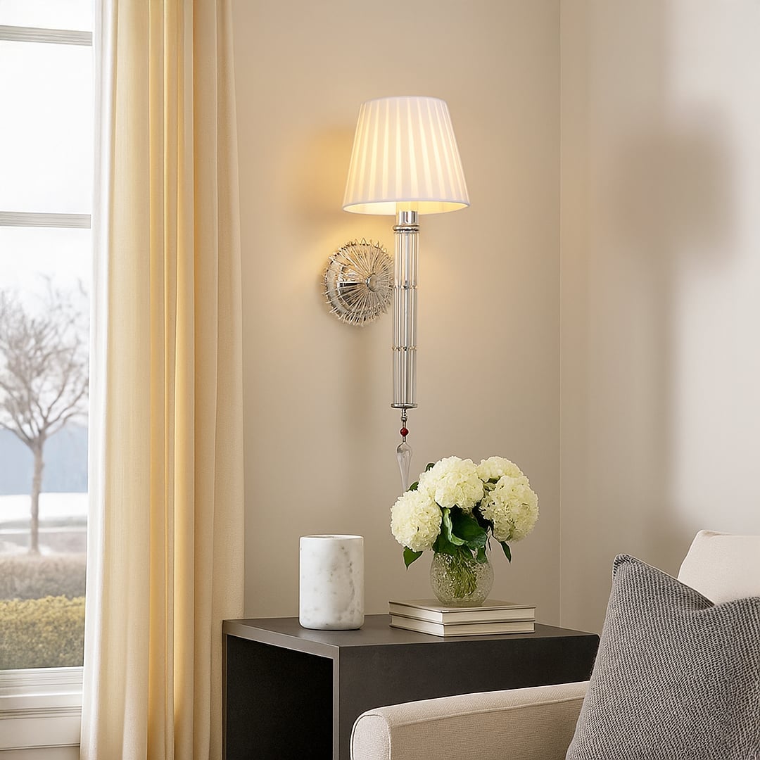 Clair De Crystal Wall Torch