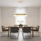 Modern Waterfall Rectangular LED Chandelier