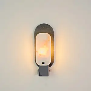 Obsidian Alabaster Wall Sconce