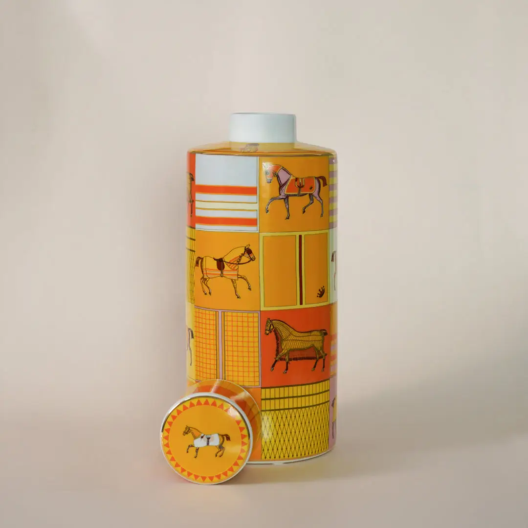 Shire Decorative Ceramic Temple & Ginger Jar - Large
