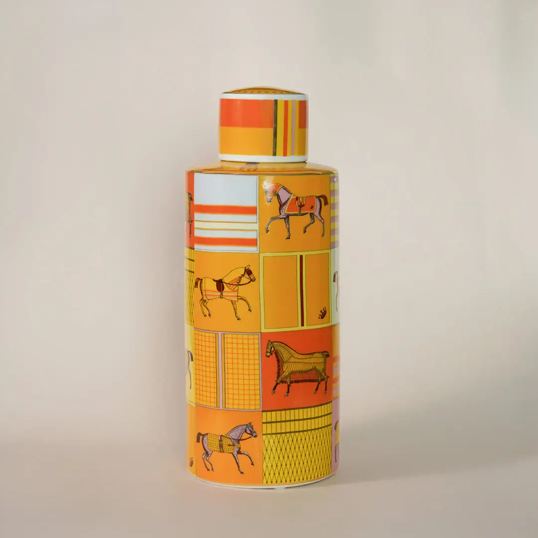Shire Decorative Ceramic Temple & Ginger Jar - Large