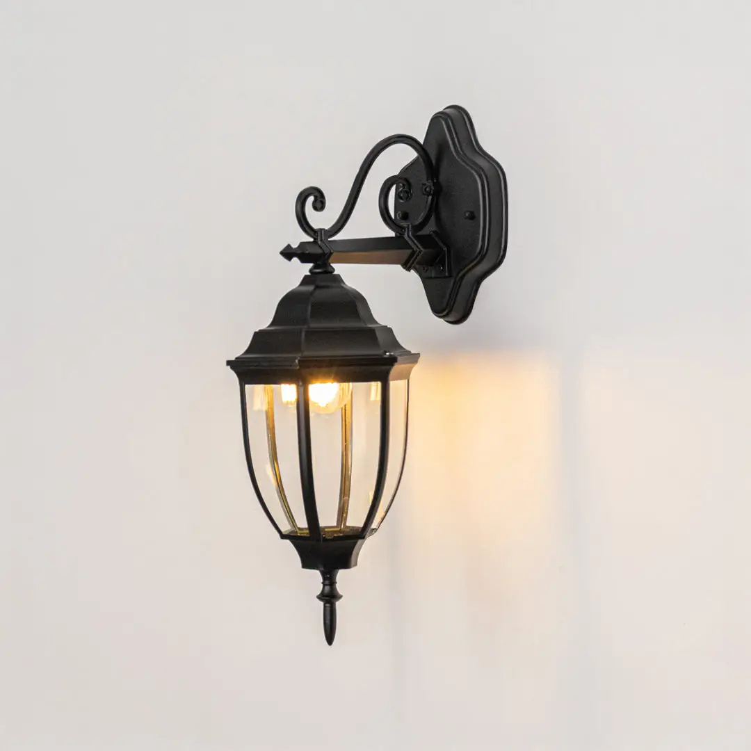 Victorian Outdoor Wall Light - Down